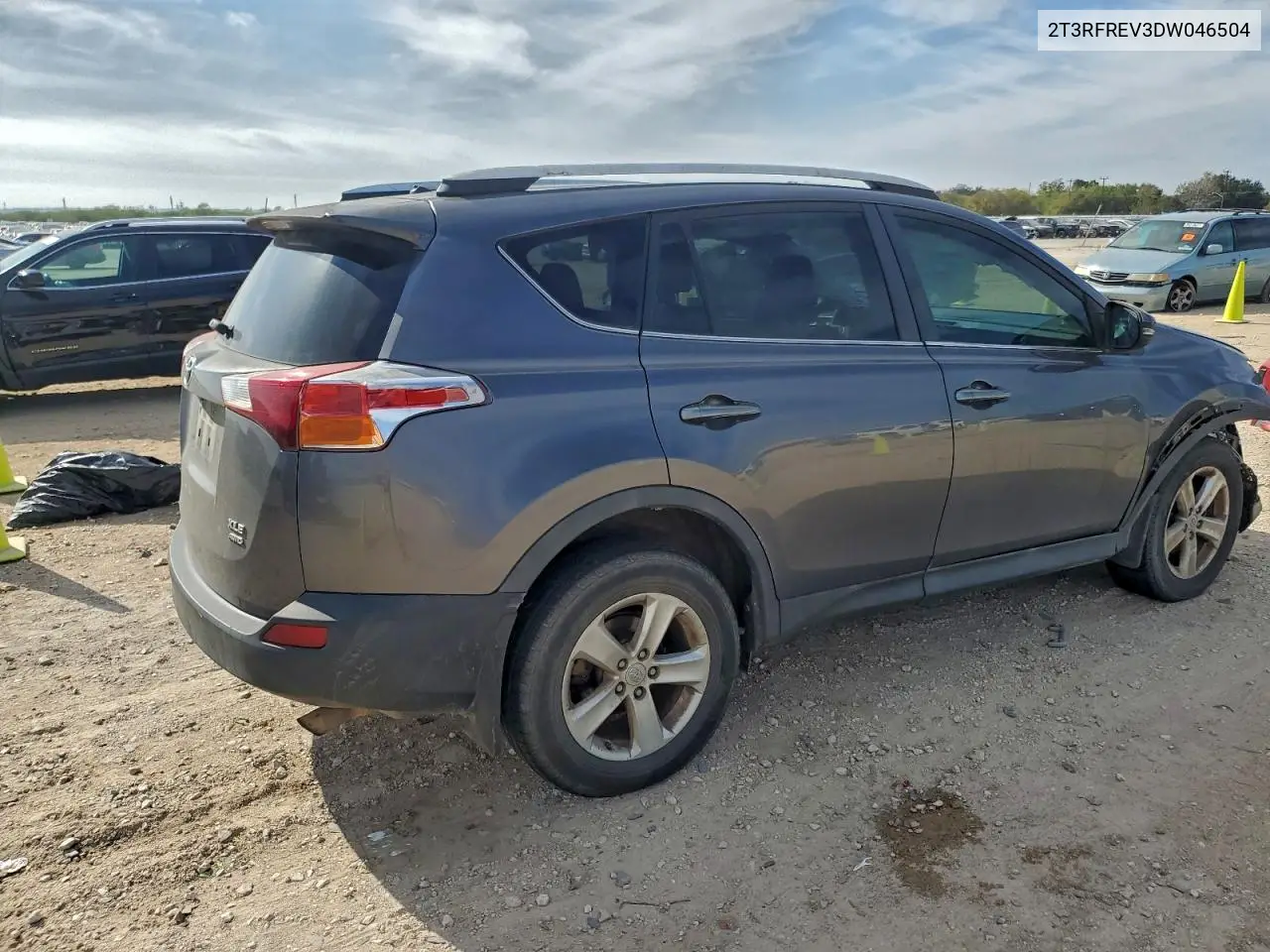 2T3RFREV3DW046504 2013 Toyota Rav4 Xle