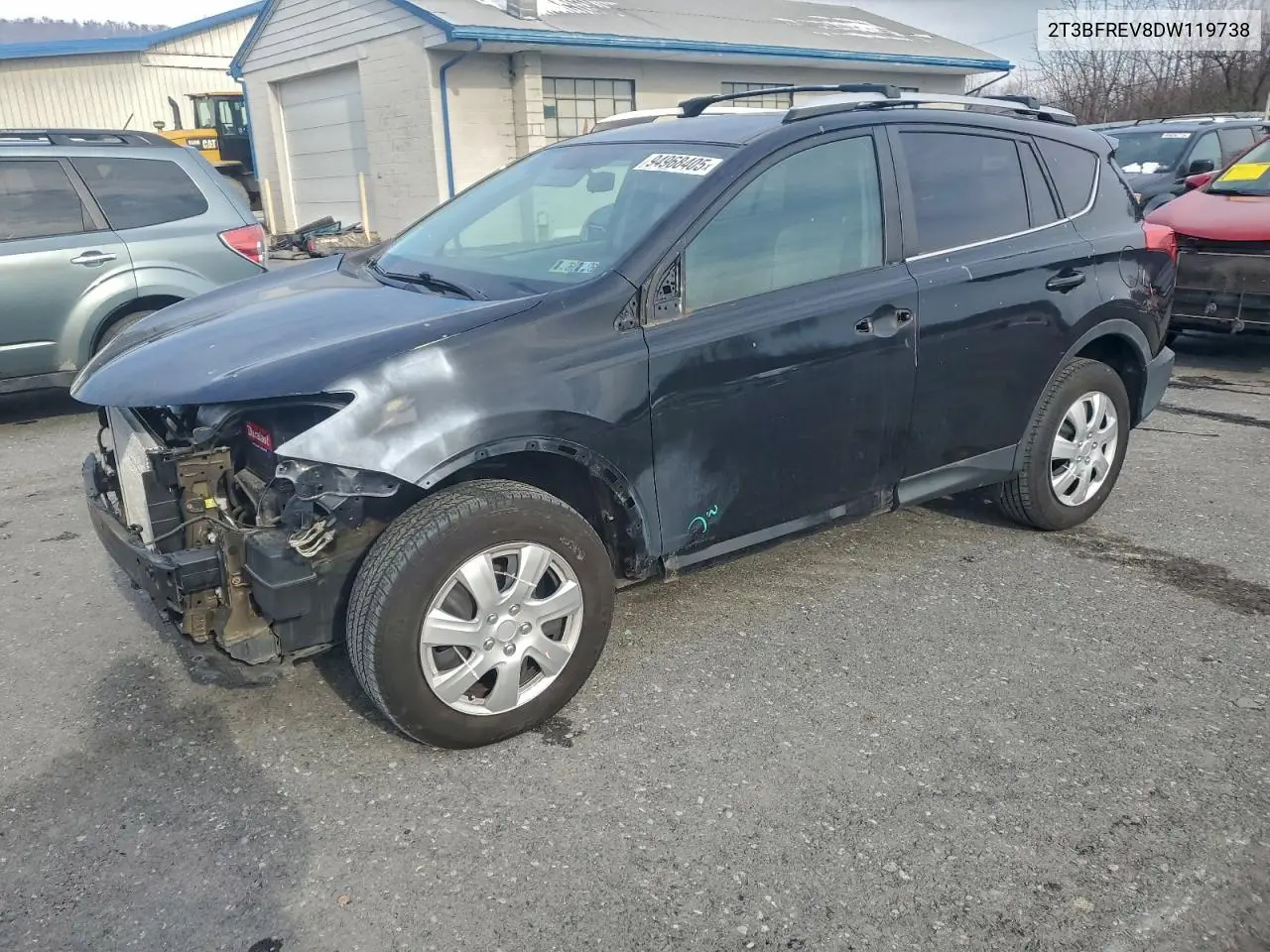 2T3BFREV8DW119738 2013 Toyota Rav4 Le