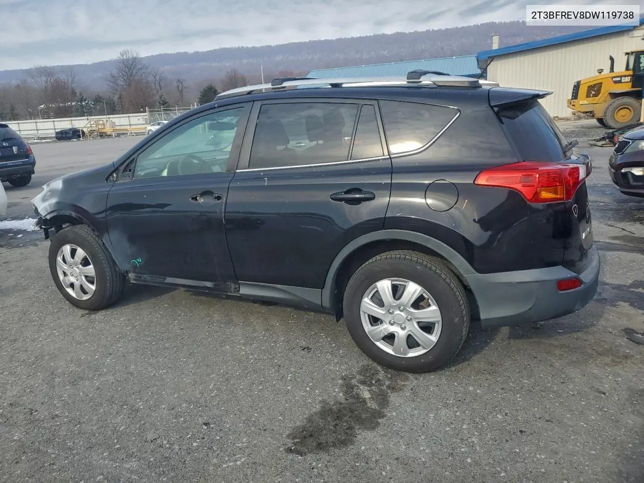 2T3BFREV8DW119738 2013 Toyota Rav4 Le