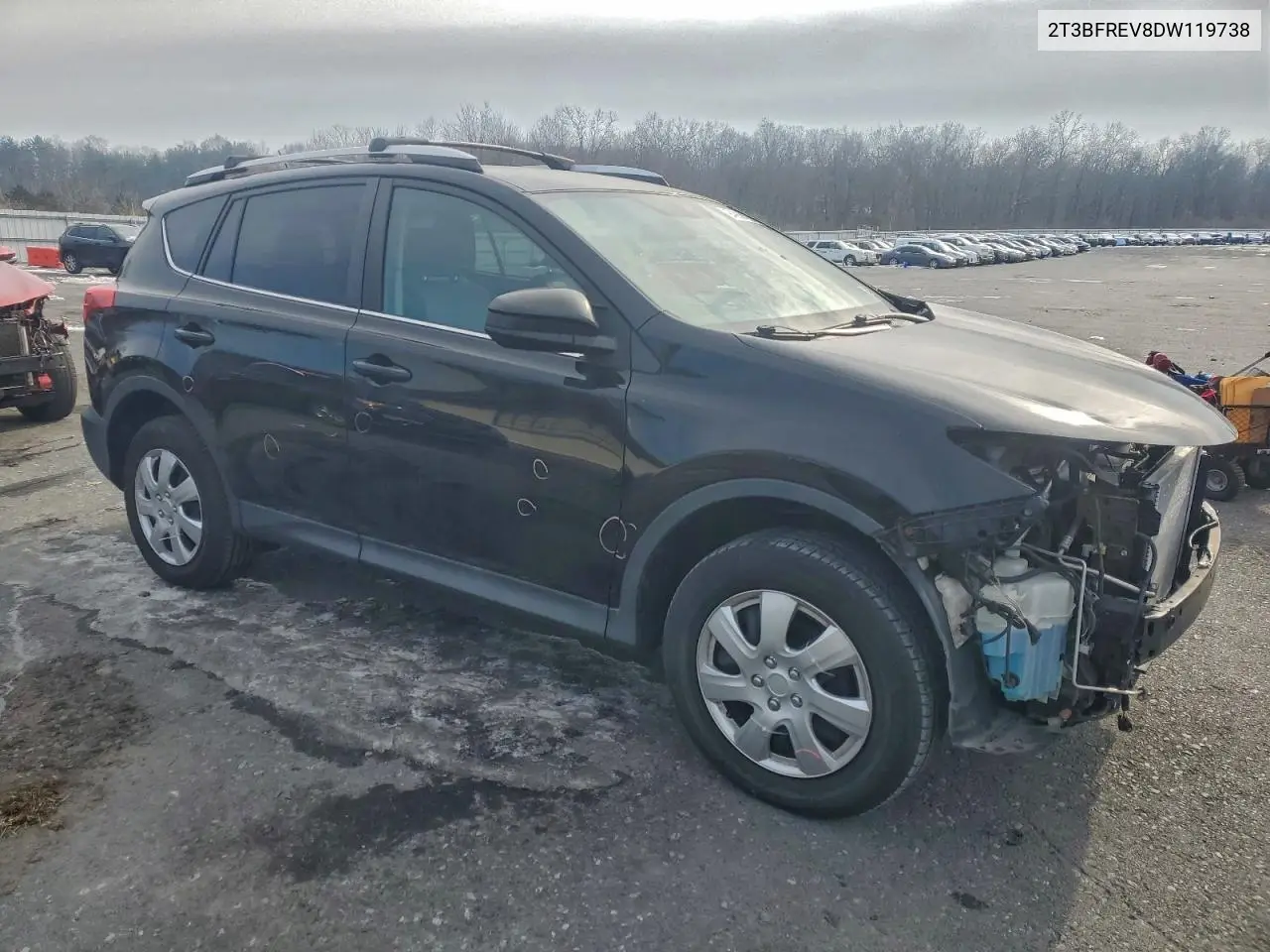 2T3BFREV8DW119738 2013 Toyota Rav4 Le