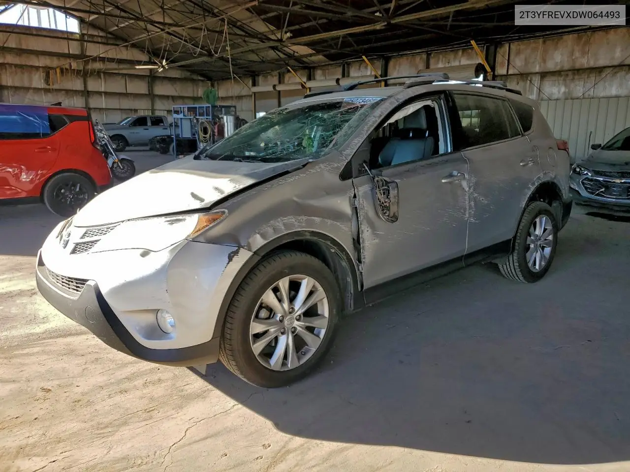 2T3YFREVXDW064493 2013 Toyota Rav4 Limited
