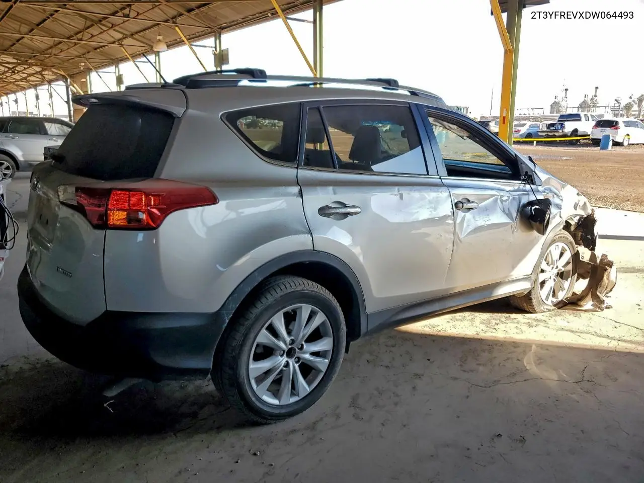 2T3YFREVXDW064493 2013 Toyota Rav4 Limited