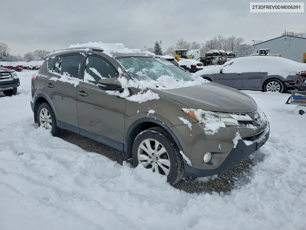 2T3DFREV0DW006391 2013 Toyota Rav4 Limited