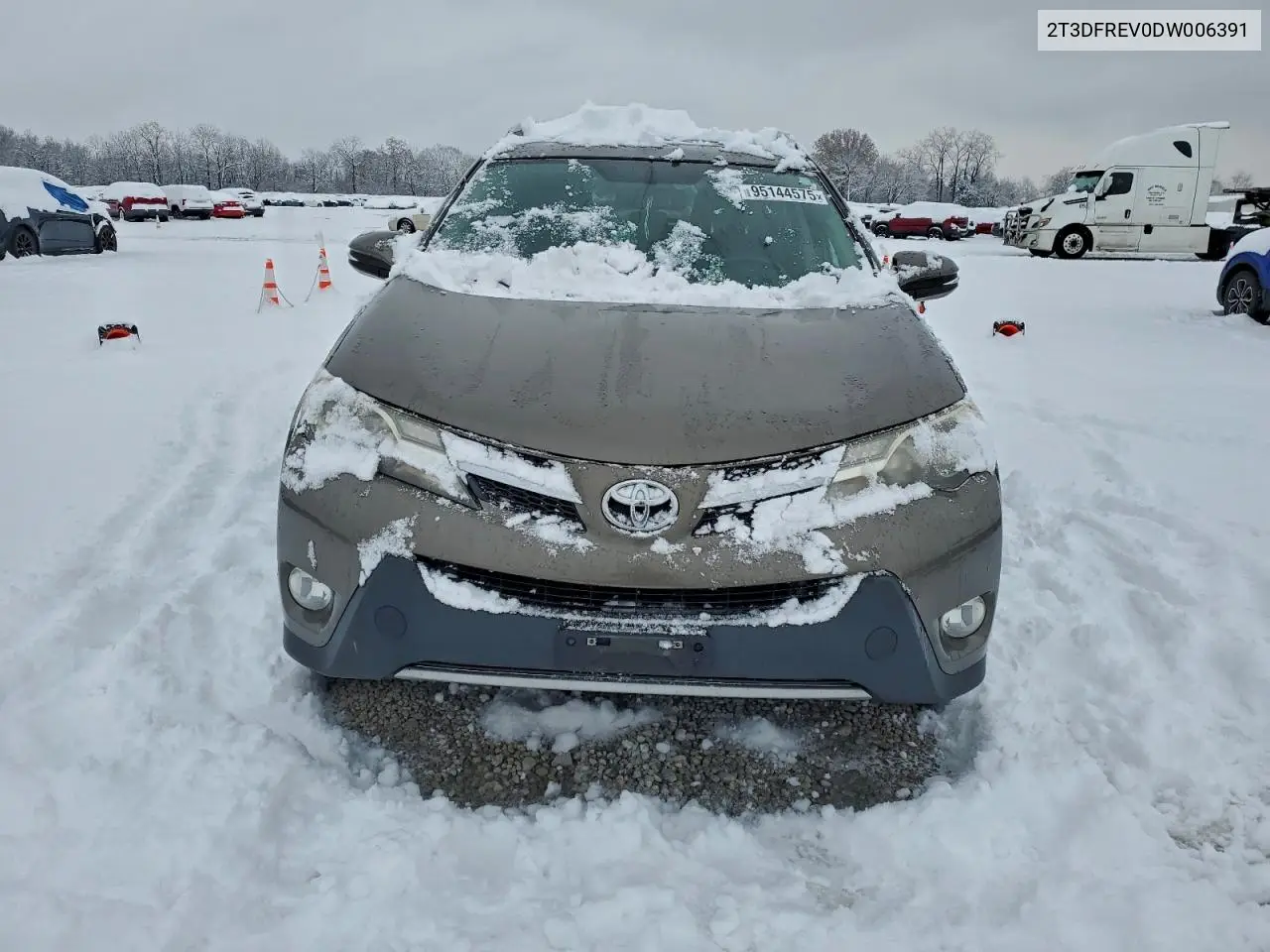 2T3DFREV0DW006391 2013 Toyota Rav4 Limited