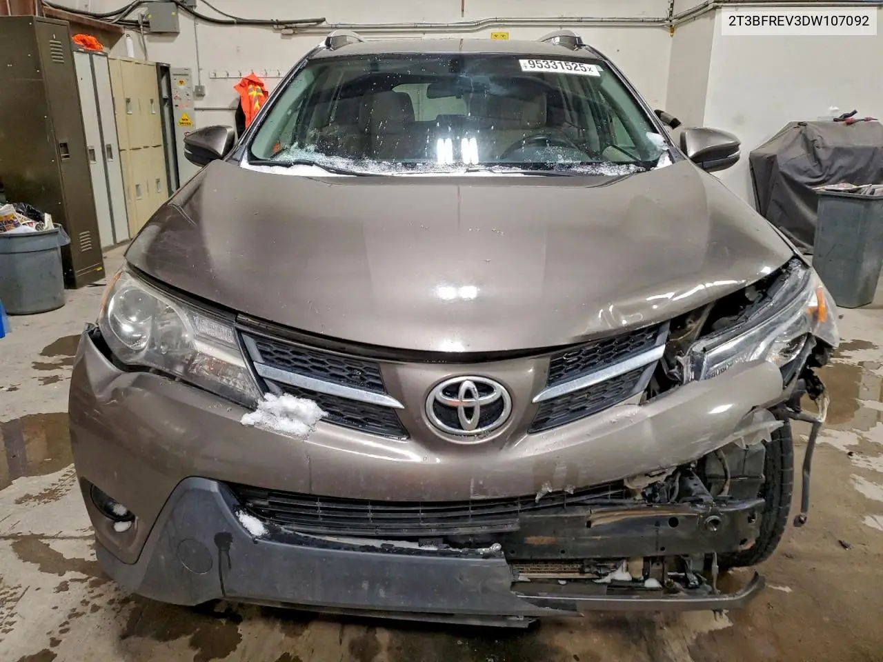 2T3BFREV3DW107092 2013 Toyota Rav4 Le