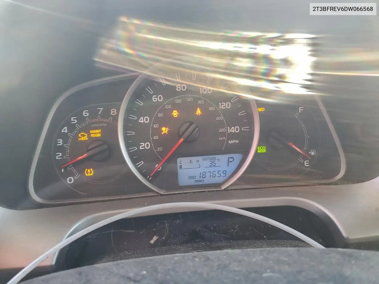 2T3BFREV6DW066568 2013 Toyota Rav4 Le