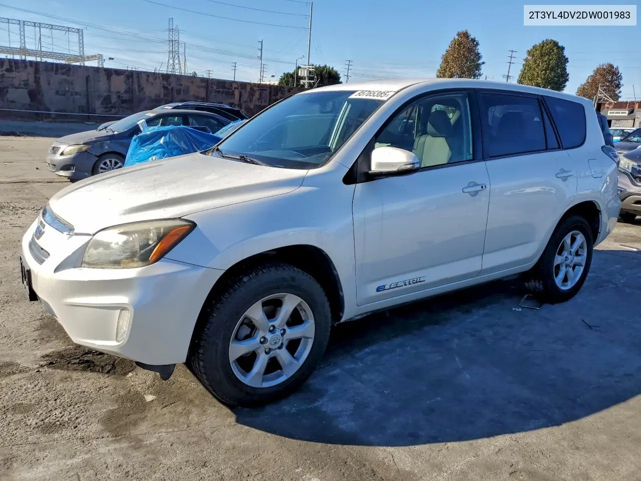 2T3YL4DV2DW001983 2013 Toyota Rav4 Ev