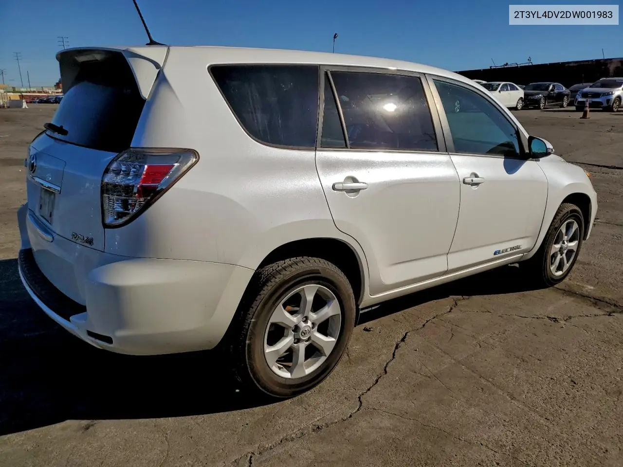2T3YL4DV2DW001983 2013 Toyota Rav4 Ev