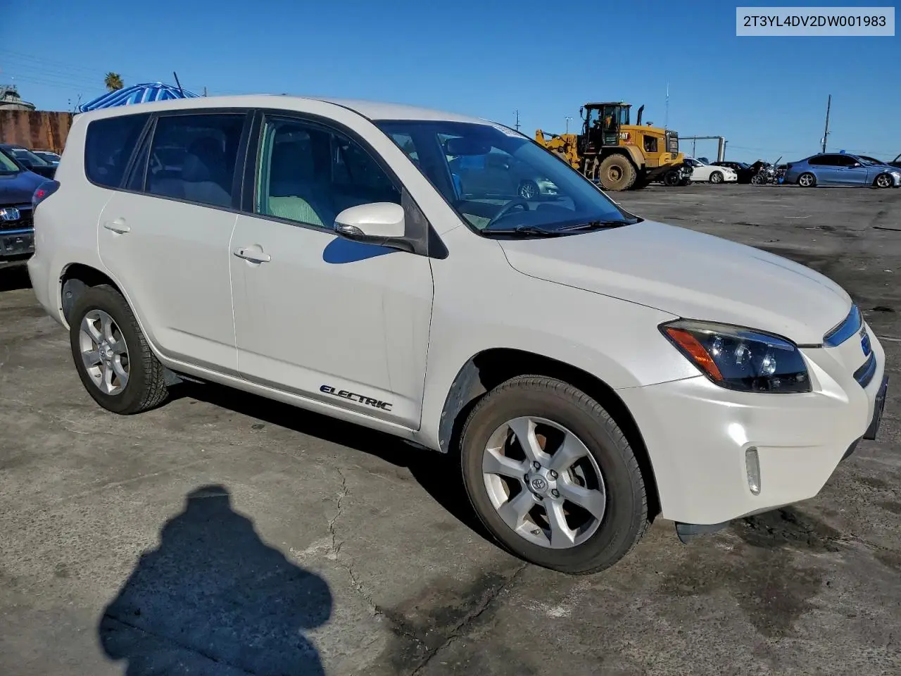 2T3YL4DV2DW001983 2013 Toyota Rav4 Ev