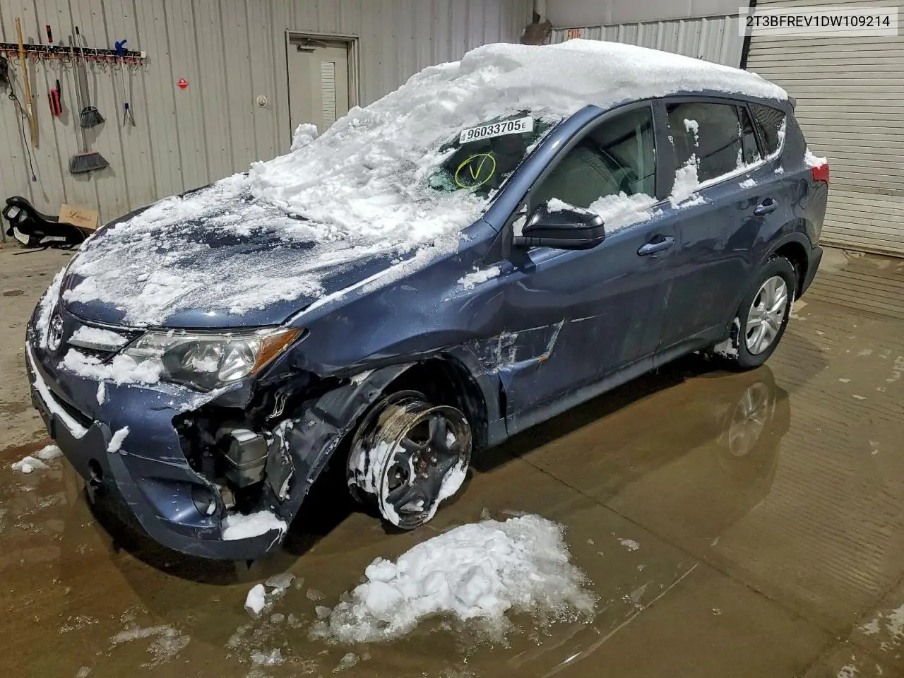 2T3BFREV1DW109214 2013 Toyota Rav4 Le