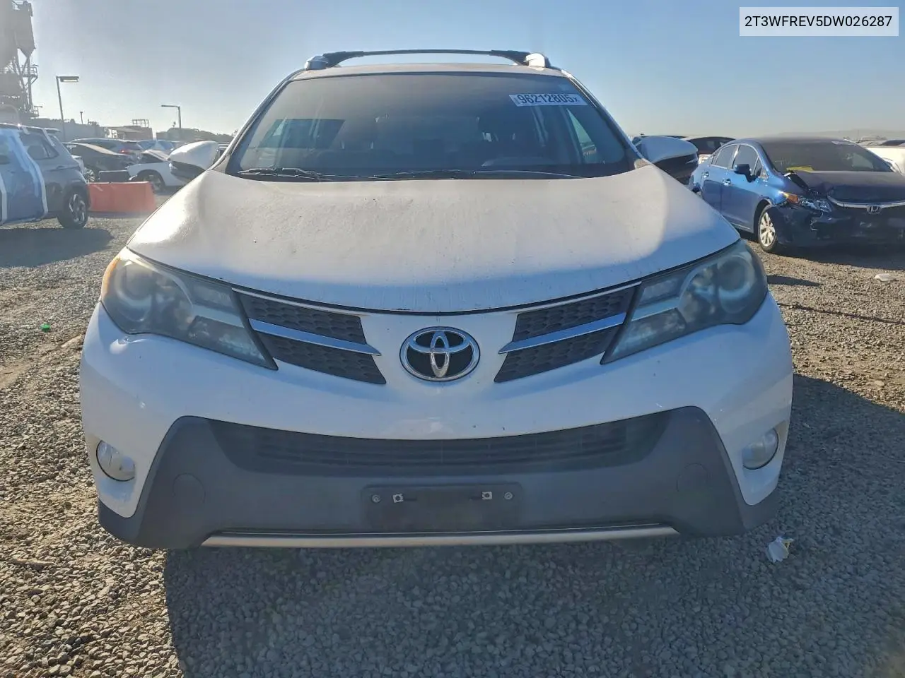 2T3WFREV5DW026287 2013 Toyota Rav4 Xle