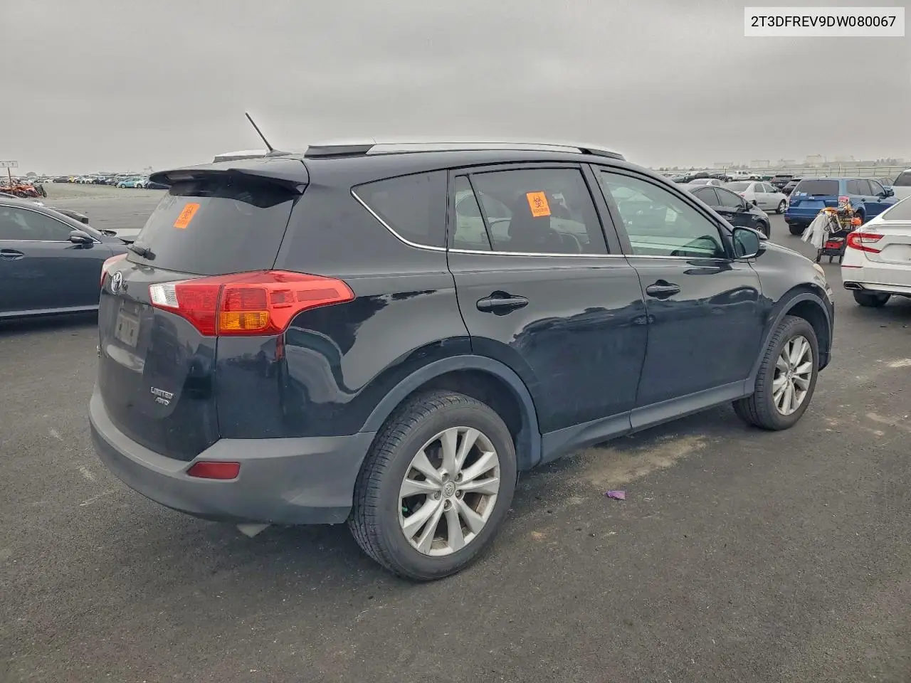2T3DFREV9DW080067 2013 Toyota Rav4 Limited
