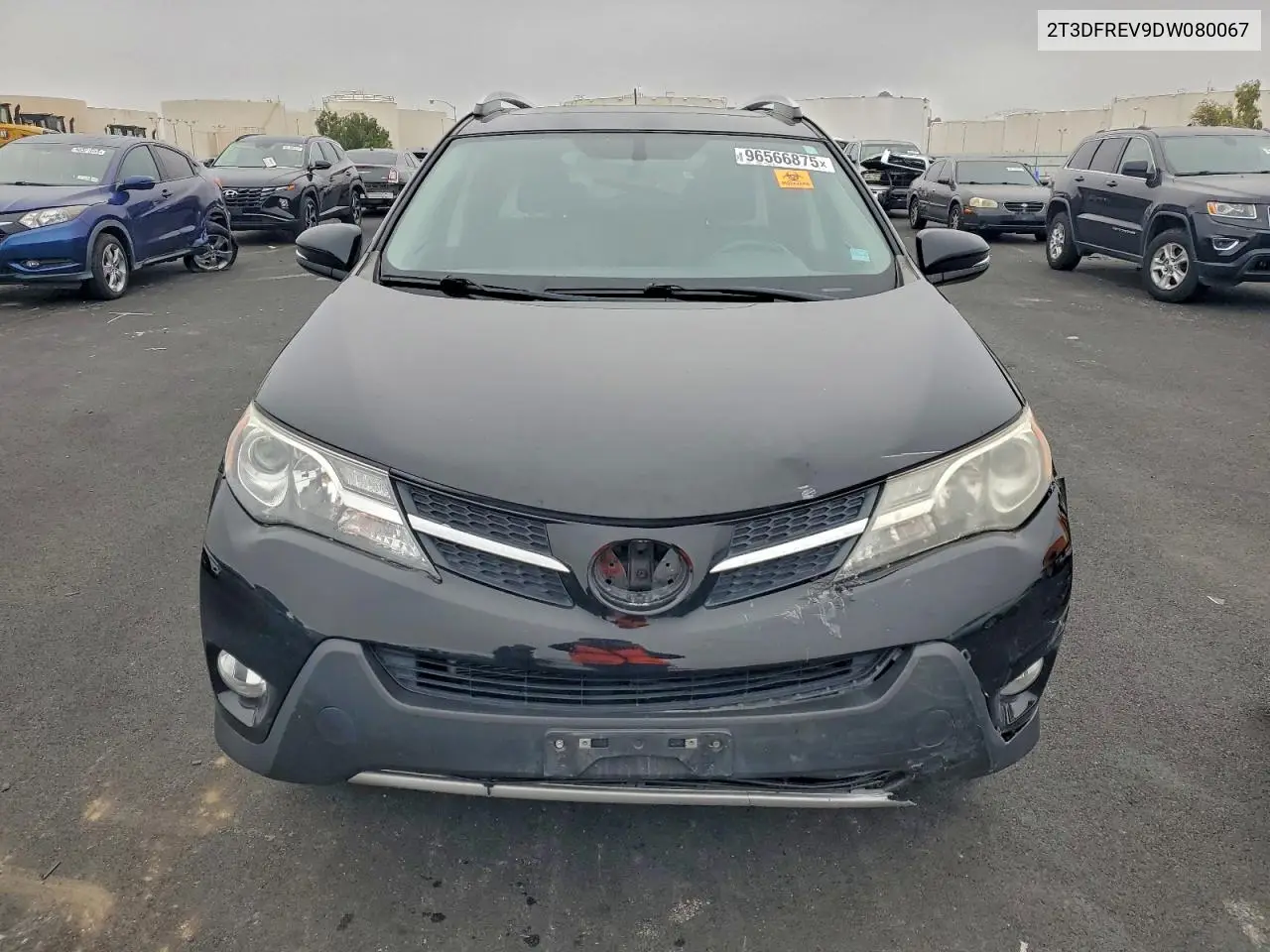 2T3DFREV9DW080067 2013 Toyota Rav4 Limited