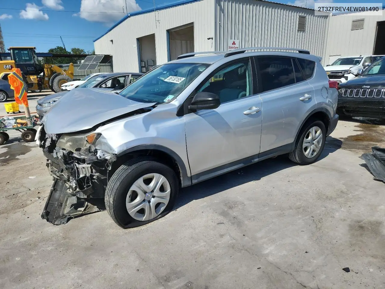 2T3ZFREV4EW081490 2014 Toyota Rav4 Le