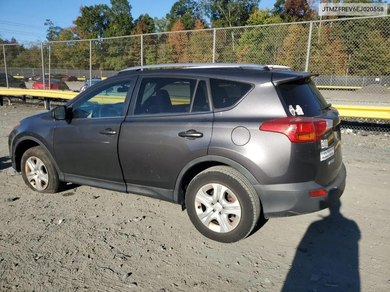 JTMZFREV6EJ020558 2014 Toyota Rav4 Le