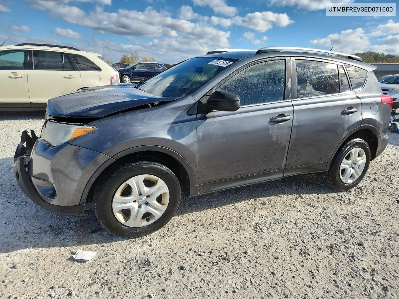 JTMBFREV3ED071600 2014 Toyota Rav4 Le