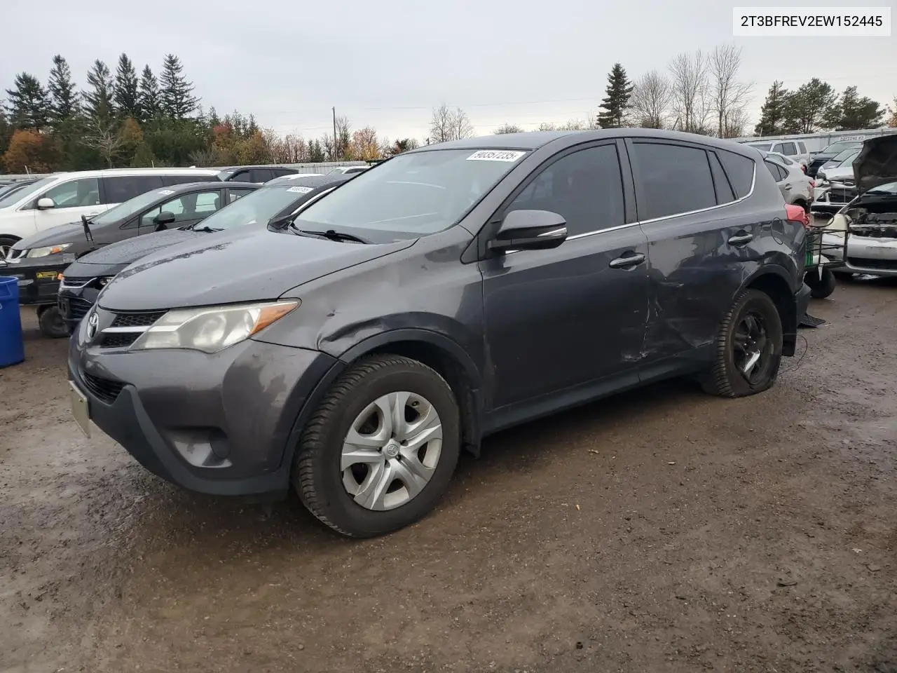 2T3BFREV2EW152445 2014 Toyota Rav4 Le