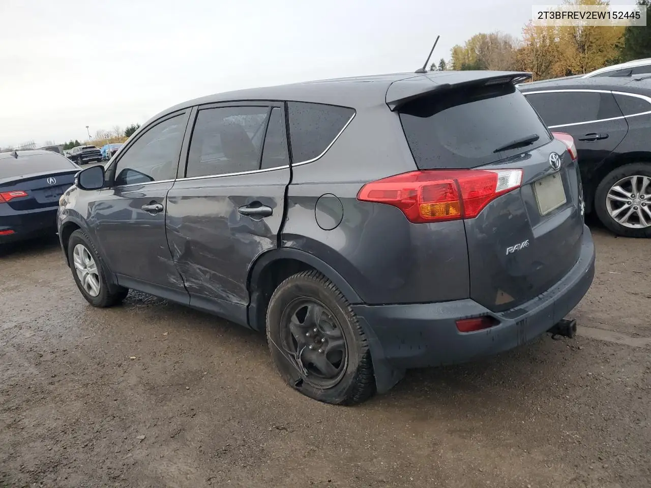 2T3BFREV2EW152445 2014 Toyota Rav4 Le