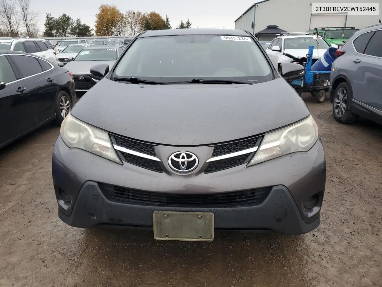 2T3BFREV2EW152445 2014 Toyota Rav4 Le