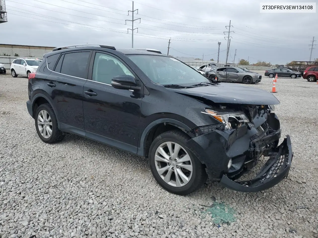 2T3DFREV3EW134108 2014 Toyota Rav4 Limited