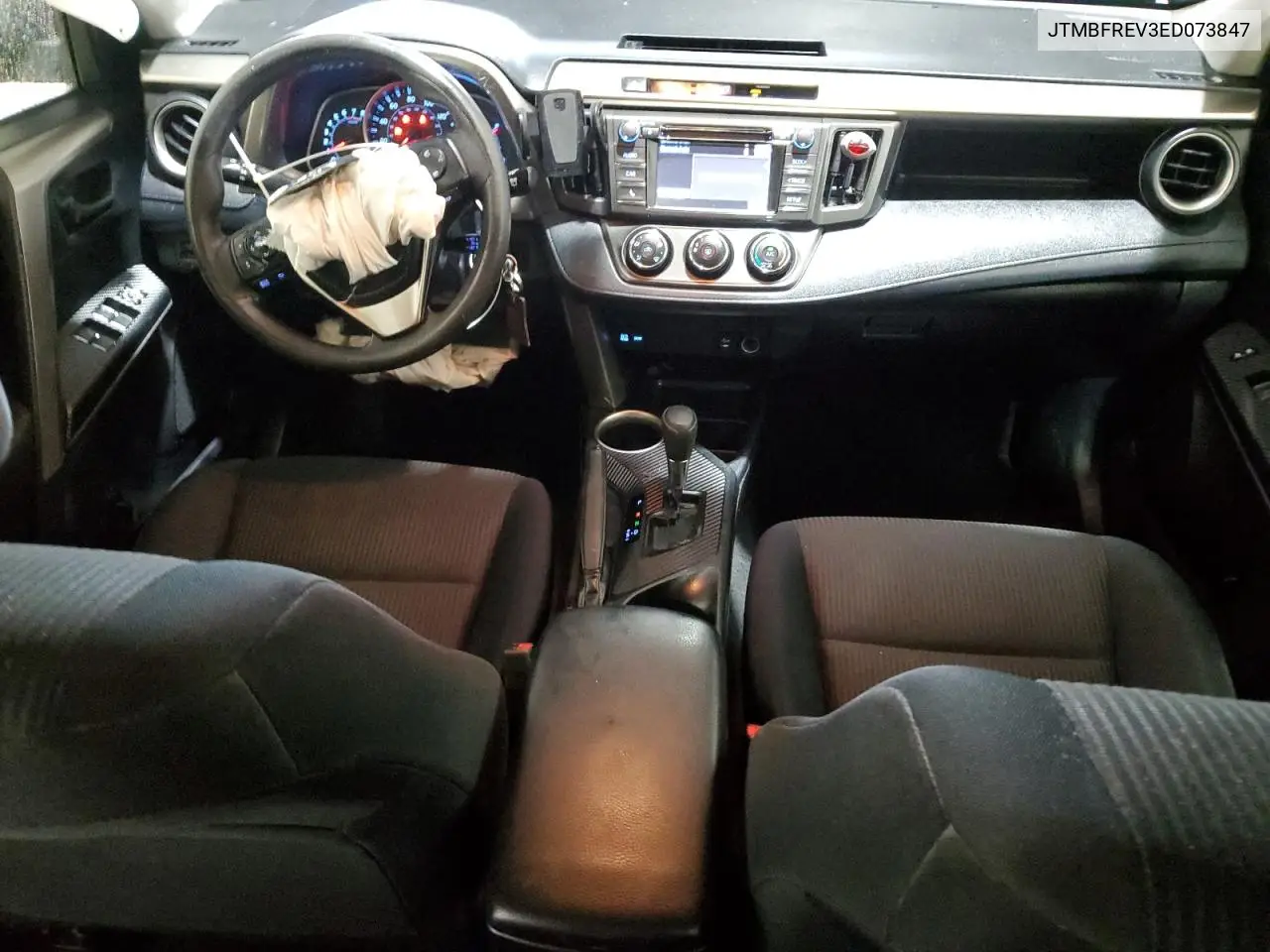 JTMBFREV3ED073847 2014 Toyota Rav4 Le