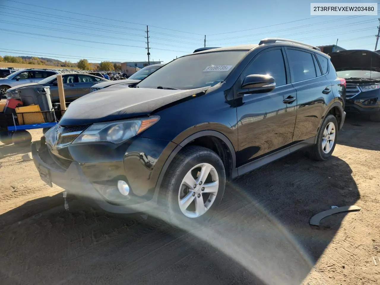 2T3RFREVXEW203480 2014 Toyota Rav4 Xle