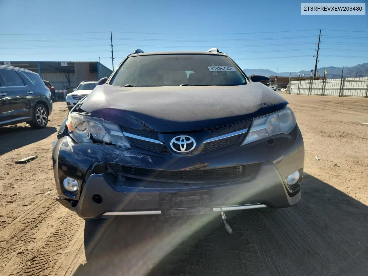 2T3RFREVXEW203480 2014 Toyota Rav4 Xle