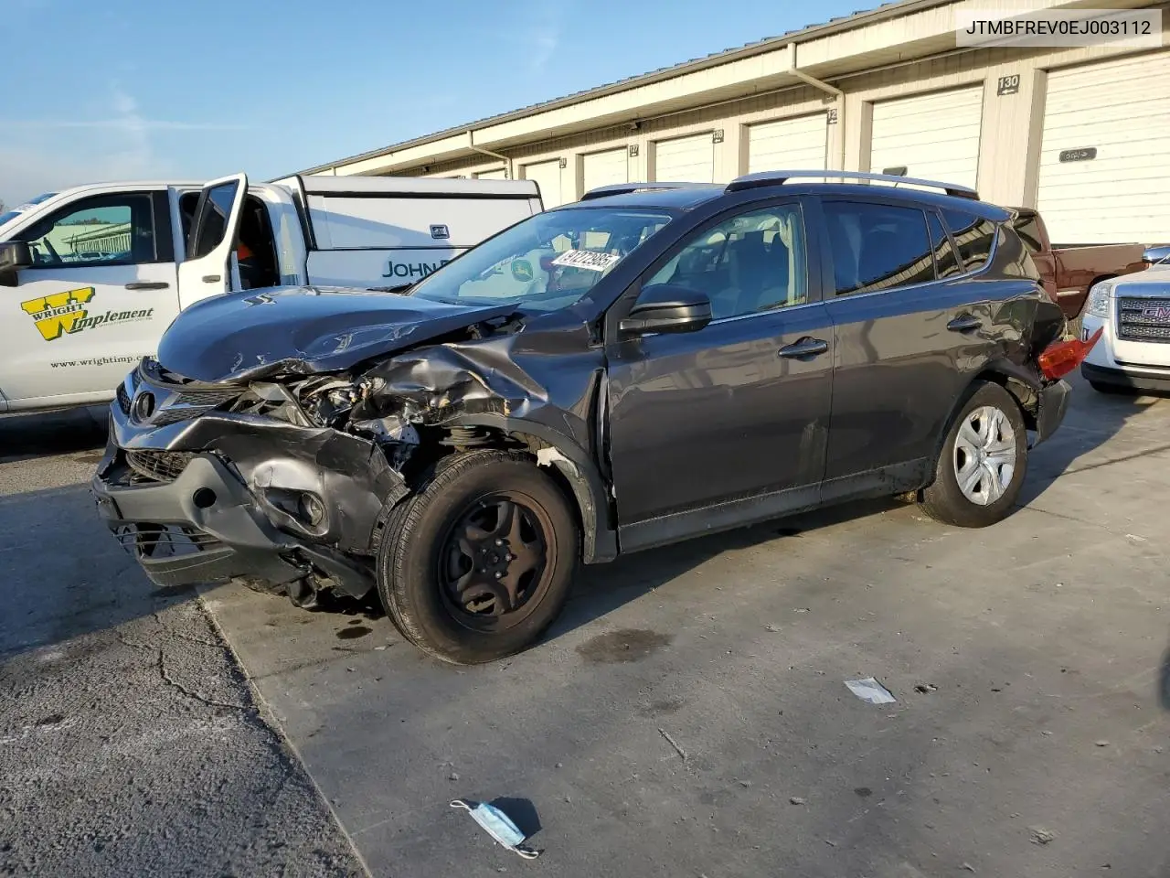 JTMBFREV0EJ003112 2014 Toyota Rav4 Le