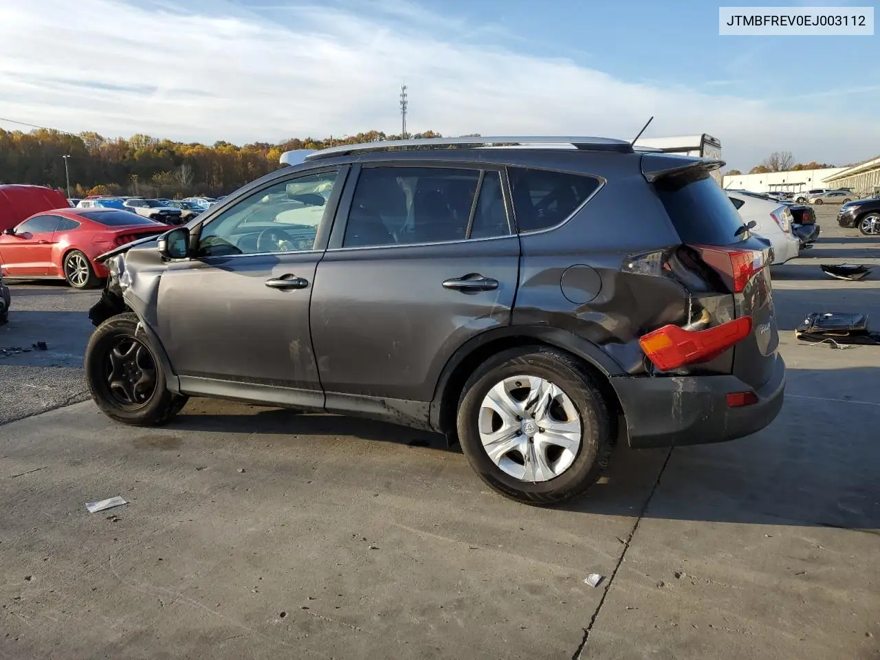 JTMBFREV0EJ003112 2014 Toyota Rav4 Le