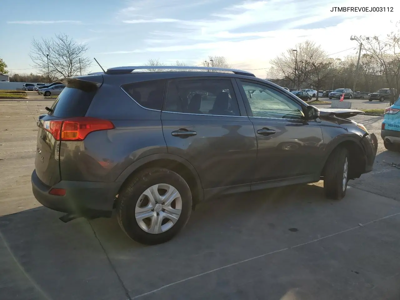 JTMBFREV0EJ003112 2014 Toyota Rav4 Le