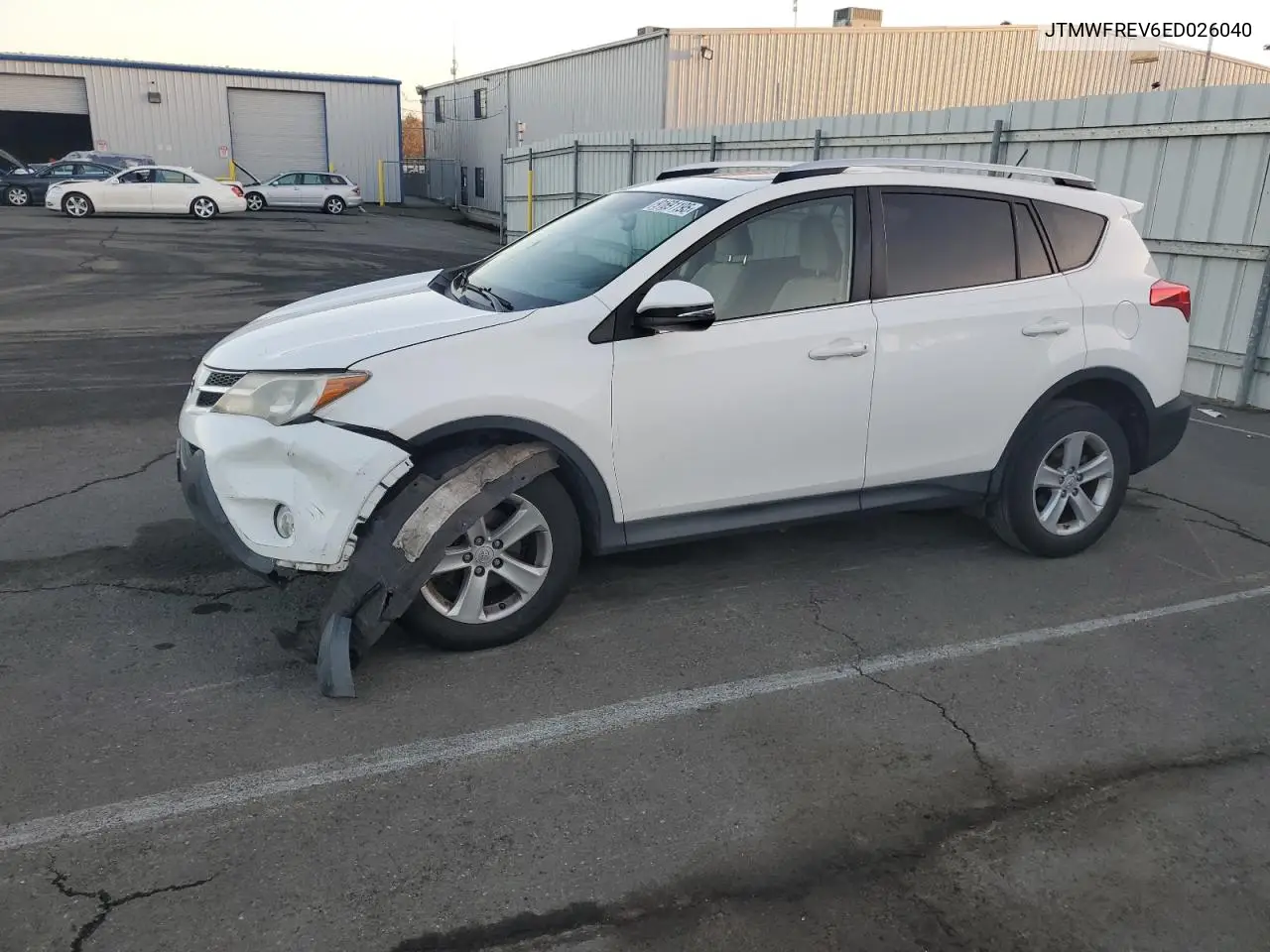 JTMWFREV6ED026040 2014 Toyota Rav4 Xle