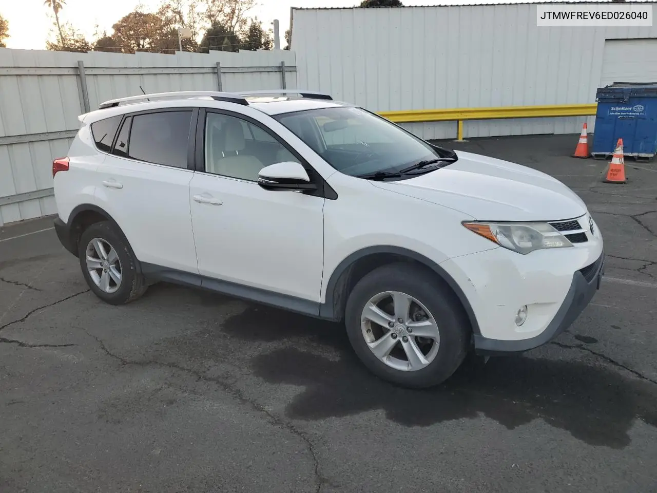 JTMWFREV6ED026040 2014 Toyota Rav4 Xle
