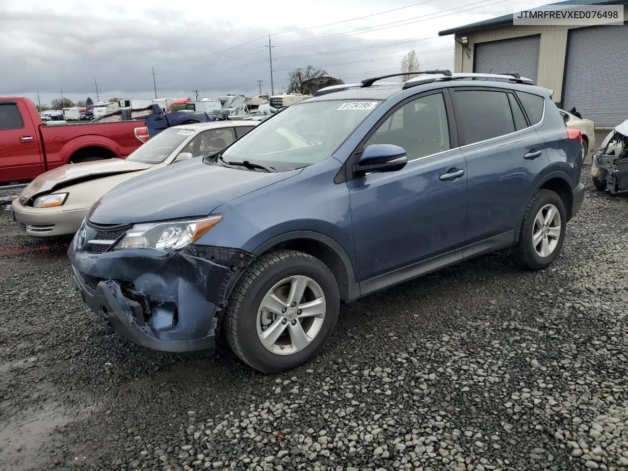 JTMRFREVXED076498 2014 Toyota Rav4 Xle