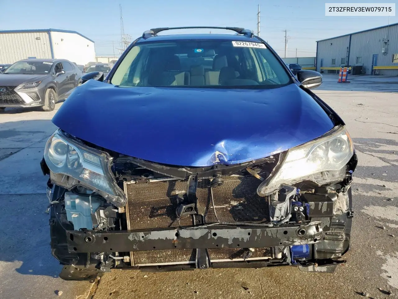 2T3ZFREV3EW079715 2014 Toyota Rav4 Le