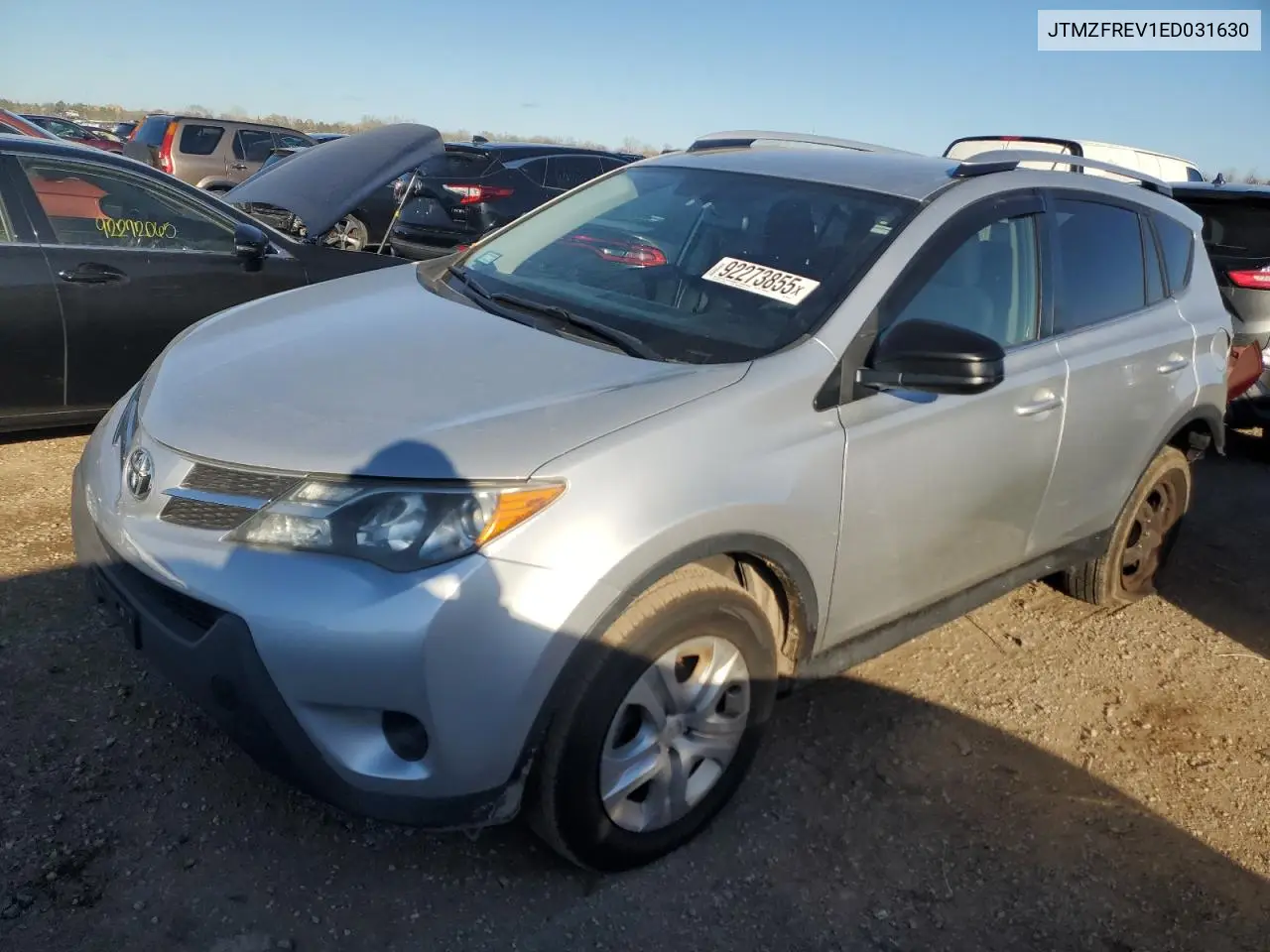 JTMZFREV1ED031630 2014 Toyota Rav4 Le