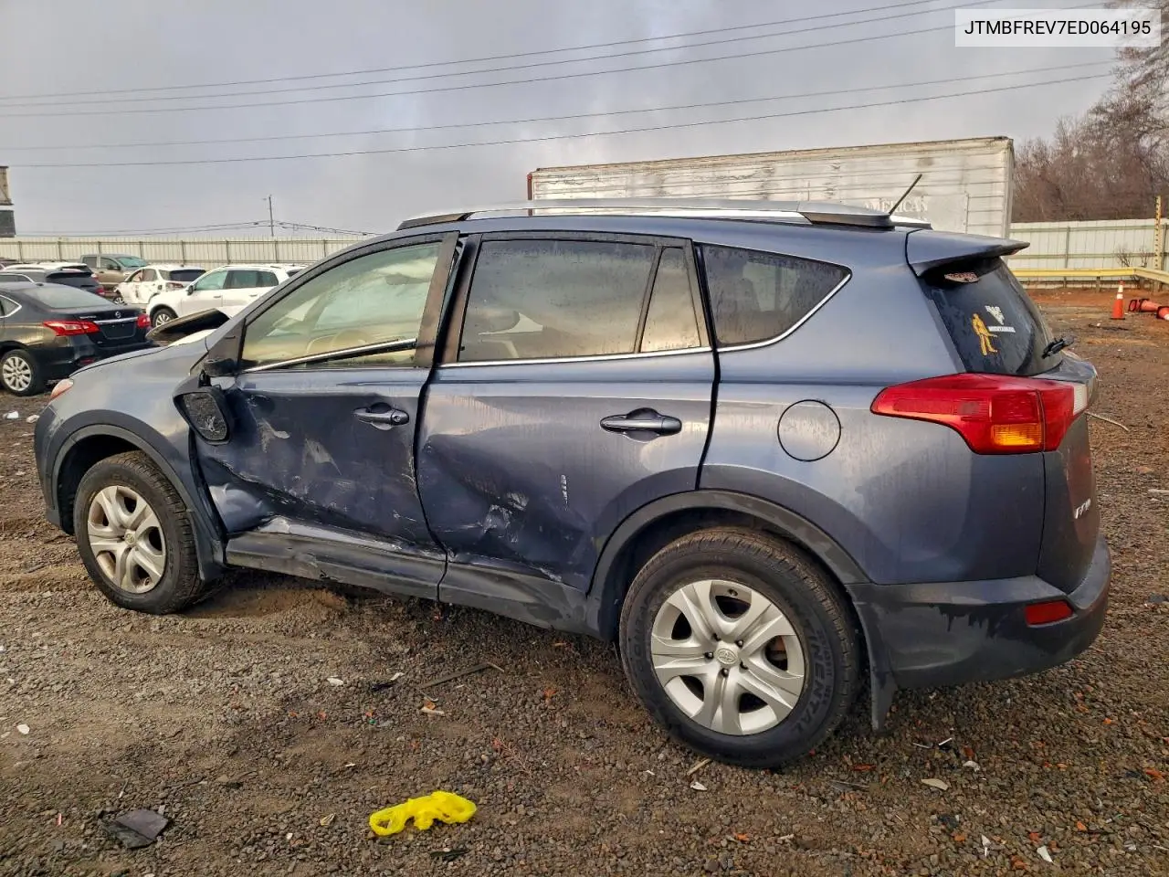 JTMBFREV7ED064195 2014 Toyota Rav4 Le
