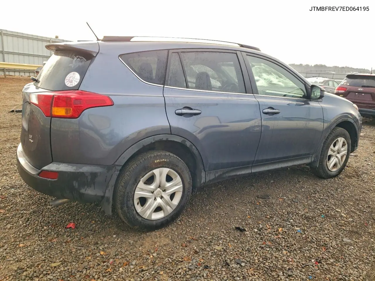 JTMBFREV7ED064195 2014 Toyota Rav4 Le