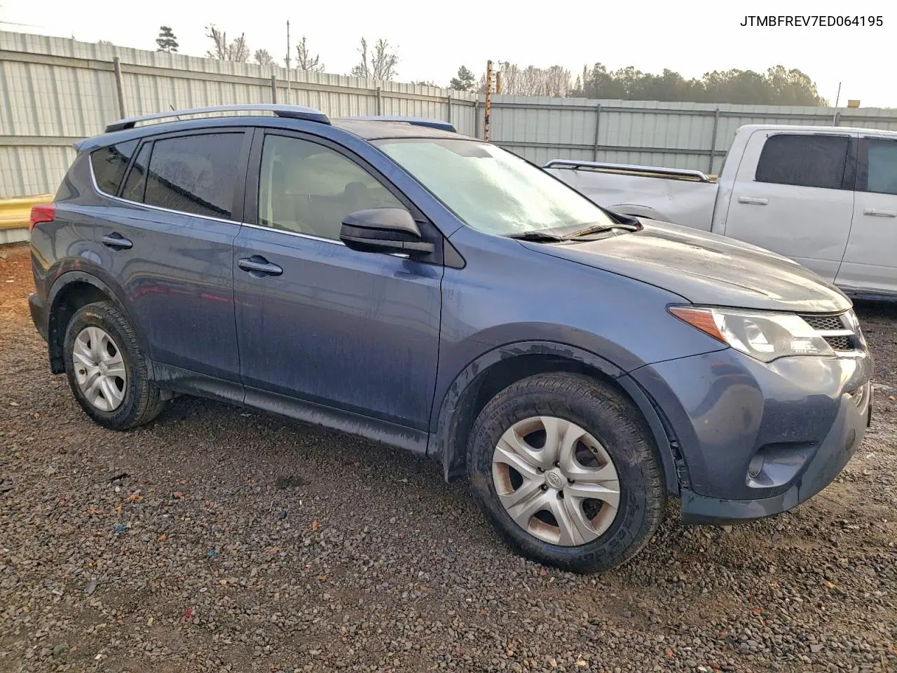 JTMBFREV7ED064195 2014 Toyota Rav4 Le