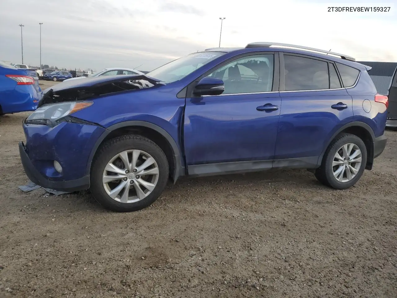 2T3DFREV8EW159327 2014 Toyota Rav4 Limited