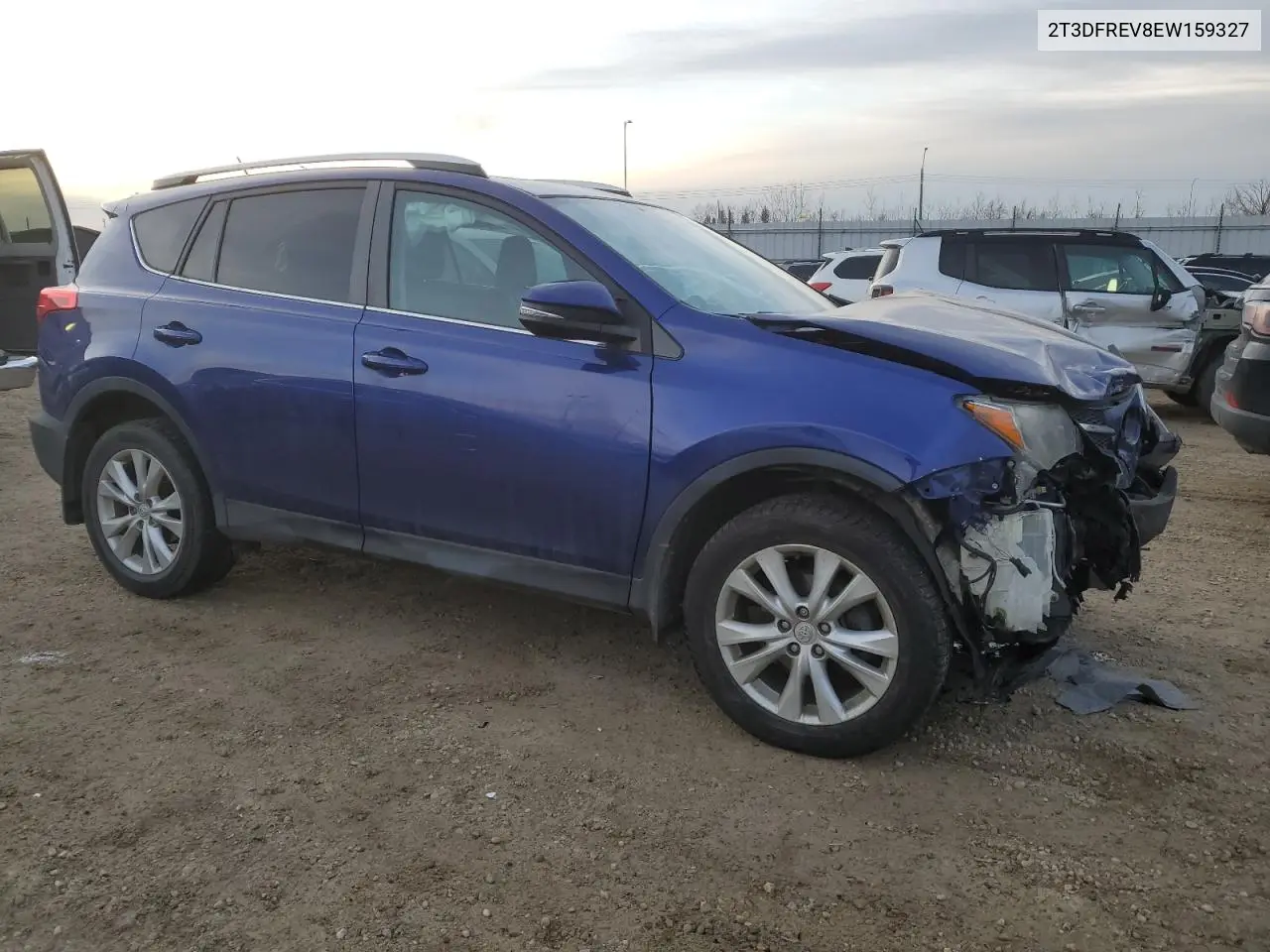 2T3DFREV8EW159327 2014 Toyota Rav4 Limited