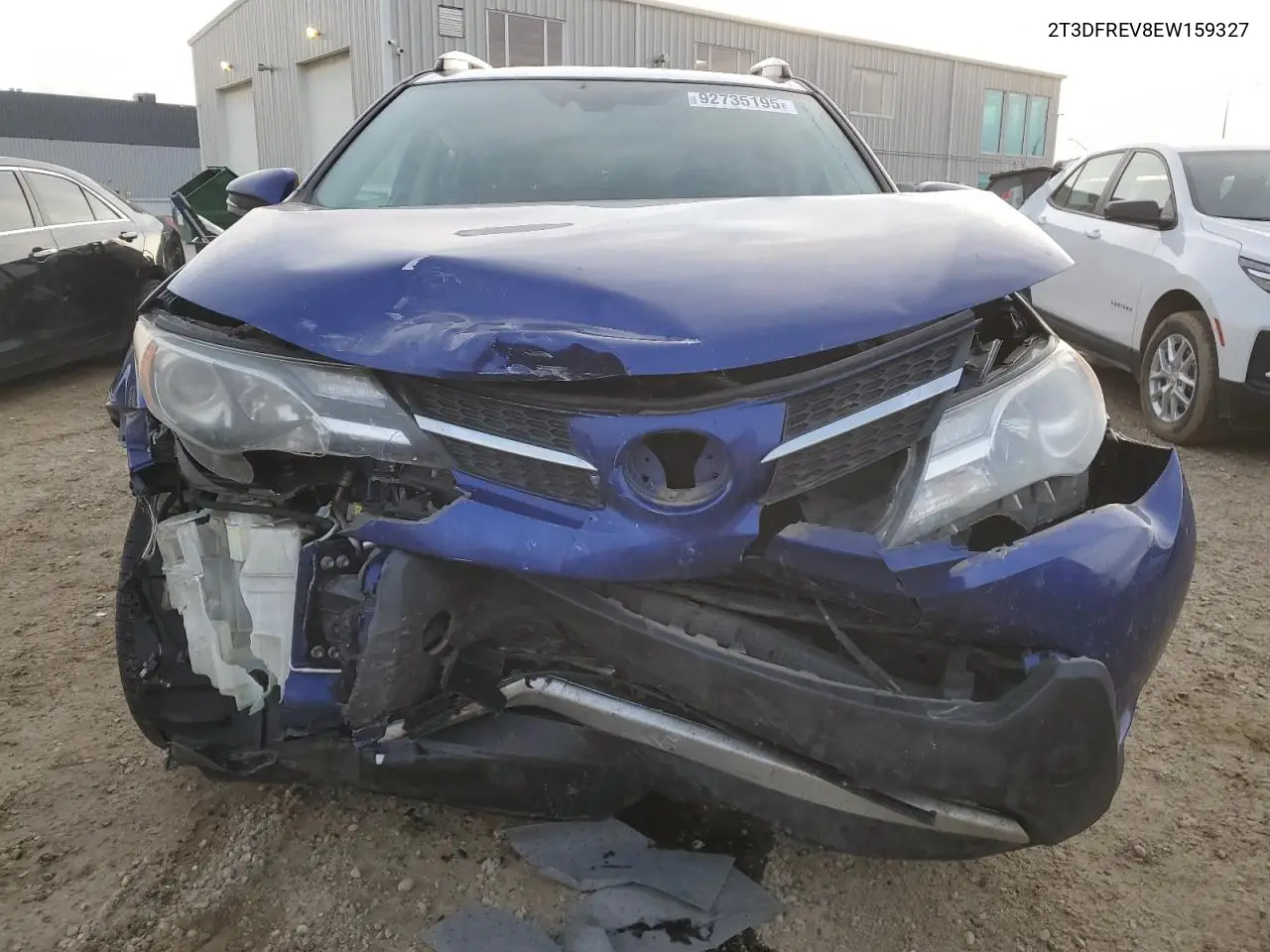 2T3DFREV8EW159327 2014 Toyota Rav4 Limited