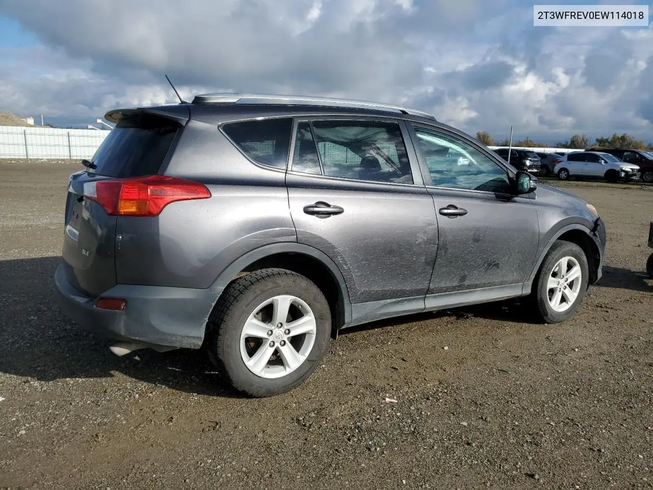 2T3WFREV0EW114018 2014 Toyota Rav4 Xle