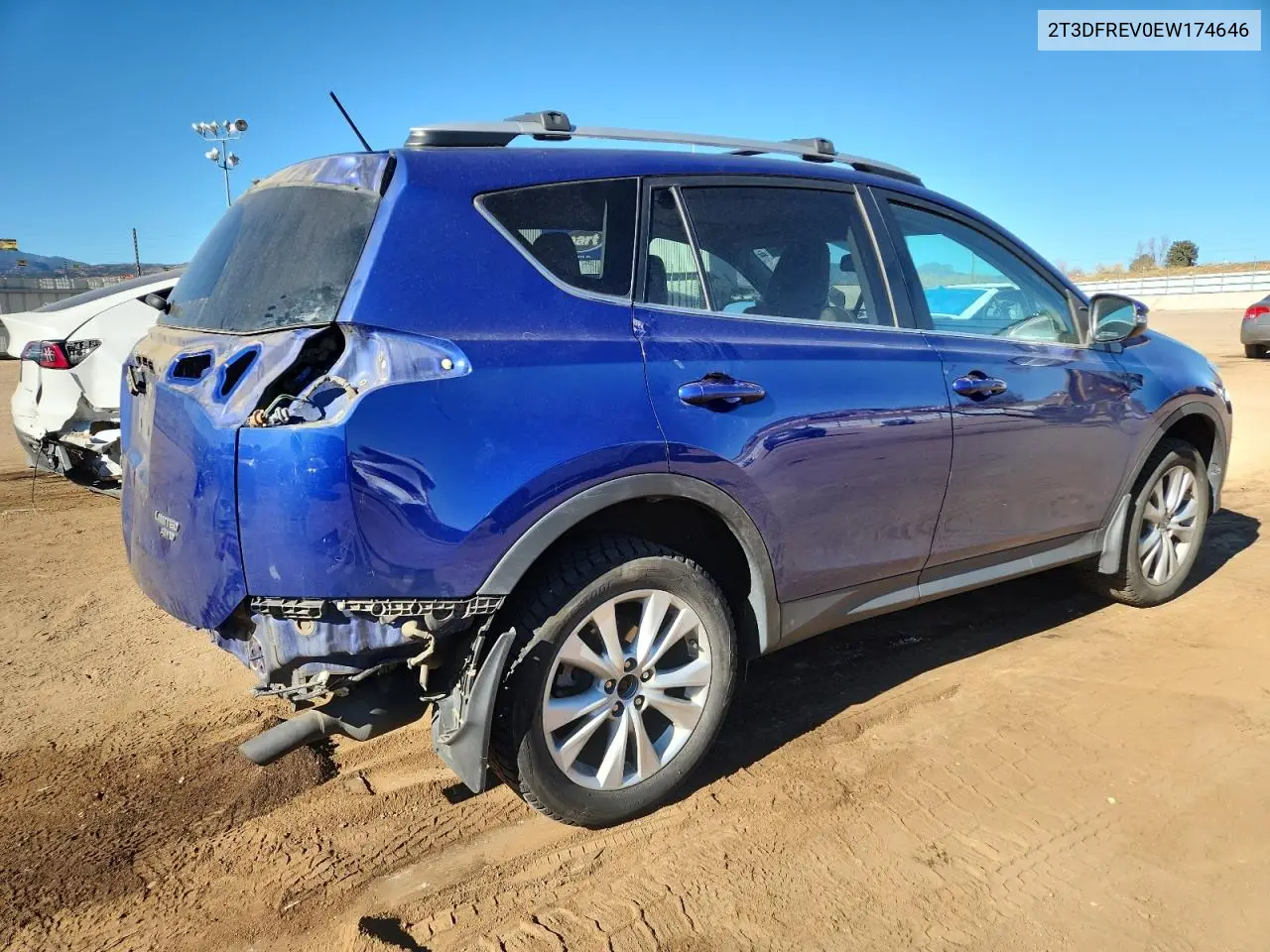 2T3DFREV0EW174646 2014 Toyota Rav4 Limited