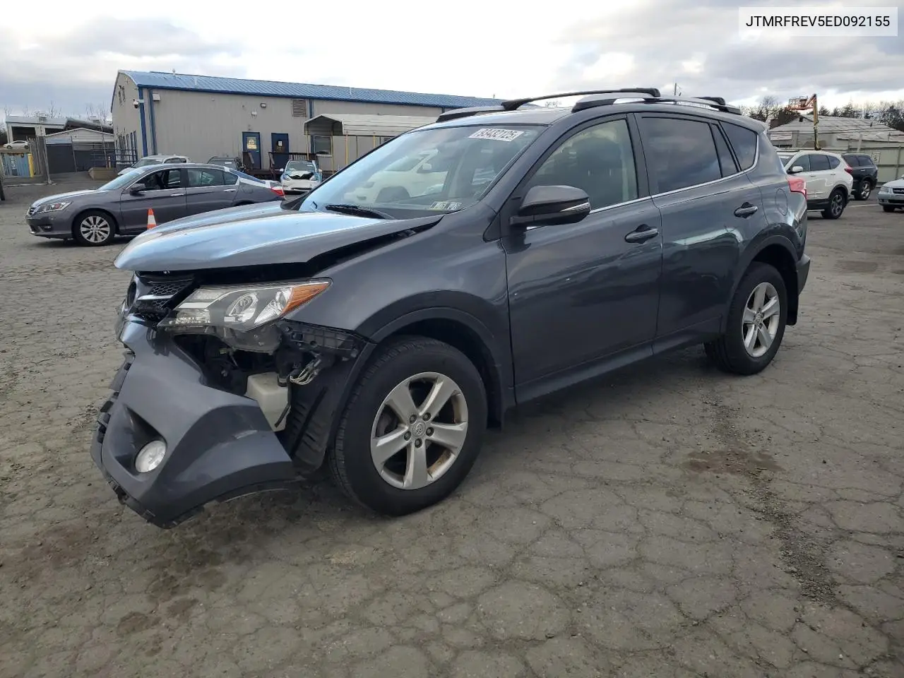 JTMRFREV5ED092155 2014 Toyota Rav4 Xle