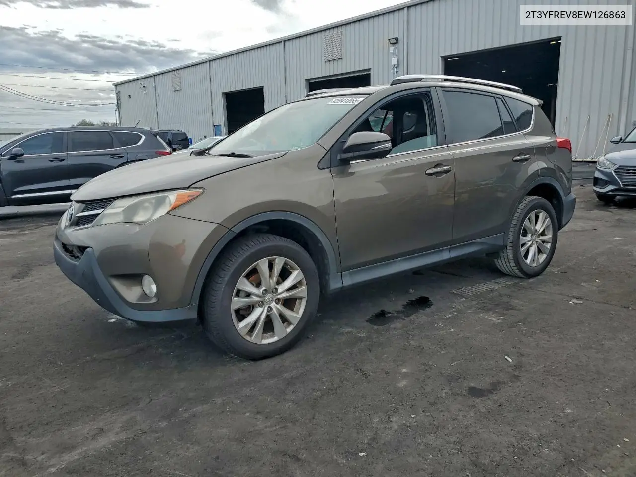 2T3YFREV8EW126863 2014 Toyota Rav4 Limited