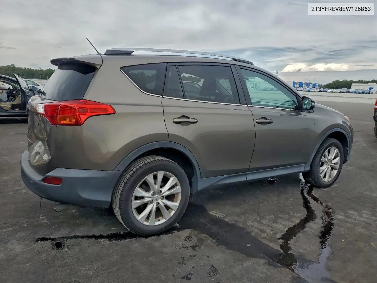 2T3YFREV8EW126863 2014 Toyota Rav4 Limited