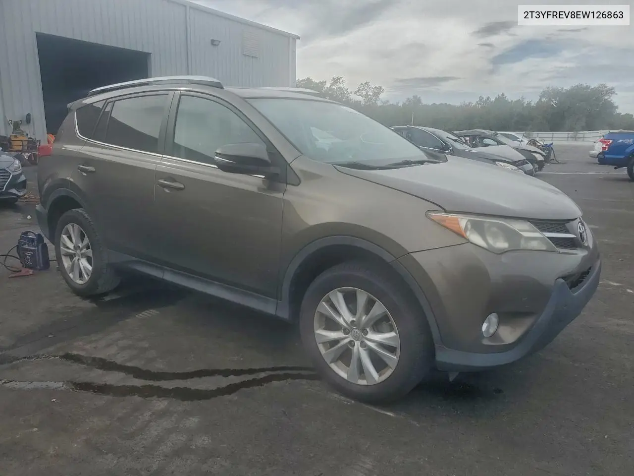 2T3YFREV8EW126863 2014 Toyota Rav4 Limited