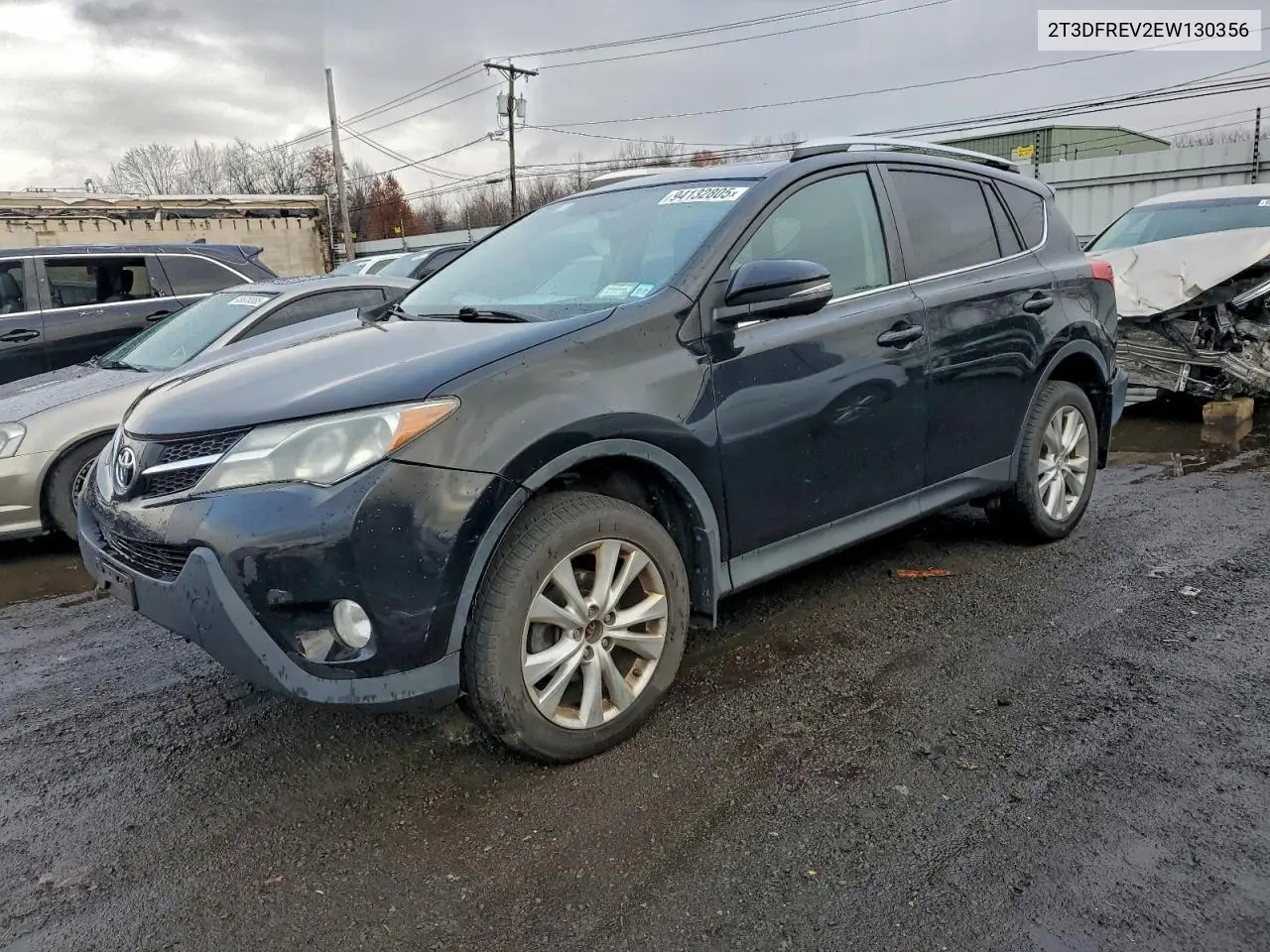 2T3DFREV2EW130356 2014 Toyota Rav4 Limited