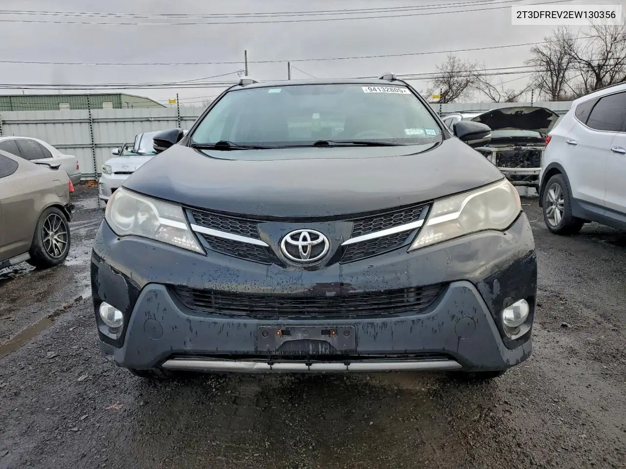 2T3DFREV2EW130356 2014 Toyota Rav4 Limited