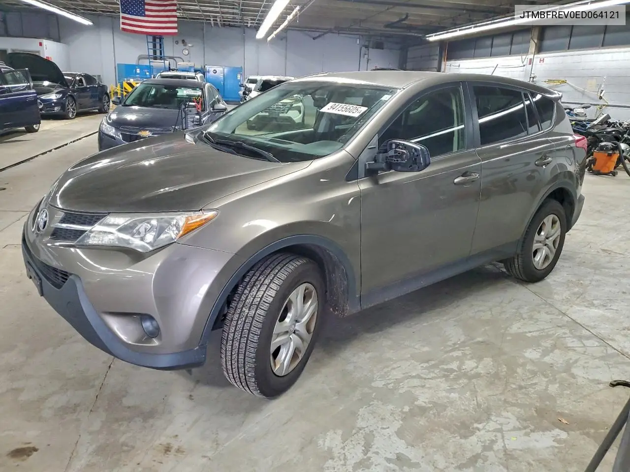 JTMBFREV0ED064121 2014 Toyota Rav4 Le